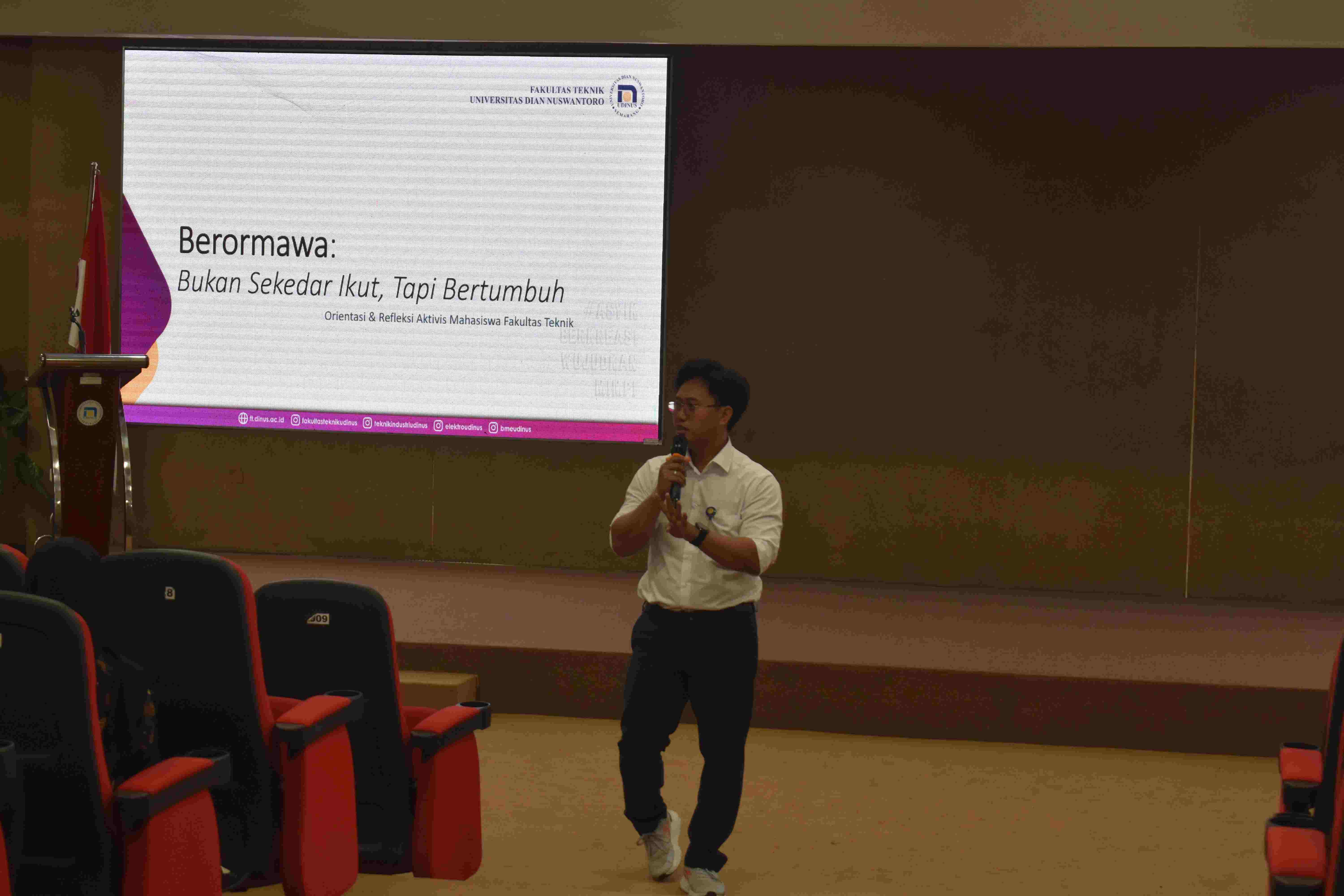 Pembekalan Anggota Baru Organisasi Mahasiswa FT